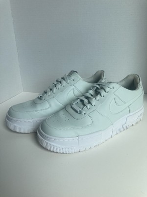 Nike 38 Air Force 1 Pixel Ghost Aqua Size 10.5 W/ 9 M CK6649-400