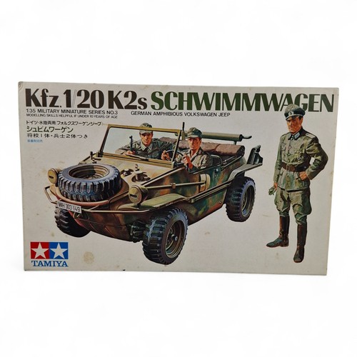 35003 Tamiya 1/35 Kfz.1/20 K2s Schwimmwagen German Amphibious VW Jeep Model Kit