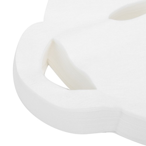 100pcs Disposable Dry Facial Mask Paper DIY Cotton Facial Mask Sheet for Skin - Picture 11 of 12
