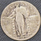 1927-S  VG  Standing Liberty Quarter, Scarce Date