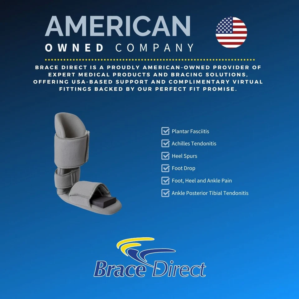 90 Degree Padded Night Splint L4396, L4397- Plantar Fasciitis Sleeping Boot - Image 2 of 4