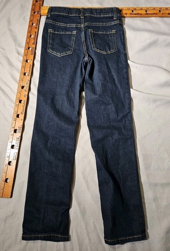 Cat And Jack Pants Youth Girls Size 8 Blue Super Stretch Denim Jeans - Picture 15 of 15