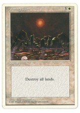 Armageddon -- MTG (MP Quality) - Fourth Edition - See pics/scans!