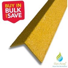 Stair Nosings Non Slip – Heavy-Duty Safety Tread - BULK VALUE PACKS - Yellow