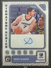 2023 PANINI DONRUSS OPTIC SIGNATURE SERIES SSADM 🏀🏀 SANTI ALDAMA 