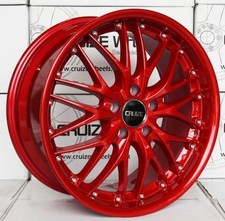 18" Red 190 Alloy Wheels Fits Honda Accord Civic CR-V FR-V HR-V 5x114 Only