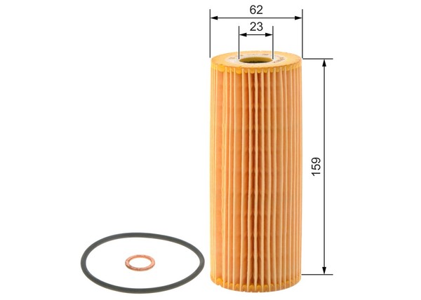 Bosch 1 457 429 122 ÖLfilter FüR Daewoo, MERCEDES-BENZ, Puch, Ssangyong, VW-image