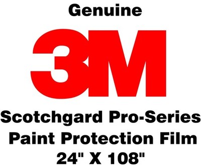 Genuine 3M Scotchgard Pro Series Paint Protection Film Bulk Roll 24'' x 108''