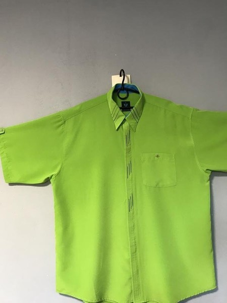 Men Le Silla Shirt Green Polyamide 44 / XXL / 52