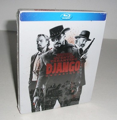 Django Unchained - Limited Edition Steelbook (Blu-Ray Disc, 2014) (New/Sealed)