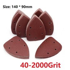 140*90mm Mouse Sanding Pad 40-2000# Grit 5 Holes Aluminium Oxide Sanding Sheet