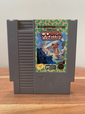 Cobra Command - Nes Authentic Game Cartridge. mint condition   