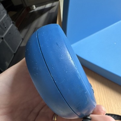 flexi Automatikleine Rollleine einziehbar aus Kunststoff, Blau/Schwarz