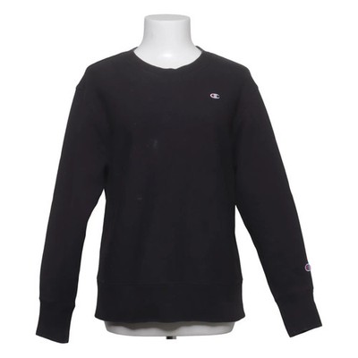 Champion, Sweatshirt, Größe: S, REVERSE WEAVE WARM UP, Schwarz #KGl