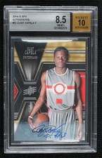 2014-15 SPx Auto Clint Capela #51 BGS 8.5 Auto k1a