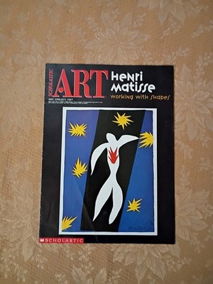 1996 Scholastic ART Magazine Henri Matisse Working with Shapes Dec Jan Issue