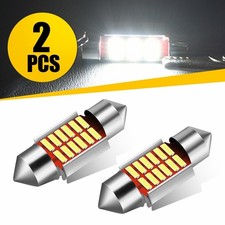 2pcs Canbus Auxito 31mm Festoon De3175 Led Mapdome Interior Light Bulbs 6000k 2pcs Canbus Auxito 31mm Festoon De3175 Led Mapdome Interior Light Bulbs 6000k