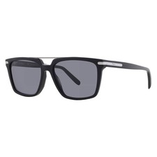 Ferragamo Grey Square Men's Sunglasses SF1037S 001 57 SF1037S 001 57