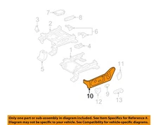 FORD OEM 06-10 Explorer Sport Trac Seats Tracks 6L2Z7862187BAA