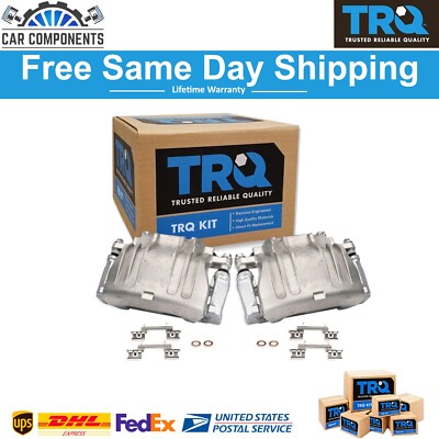 TRQ New Front Brake Caliper Set Fits For 2005-2011 Chrysler Dodge