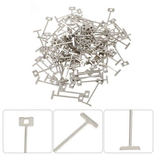  100 Pcs Tile Leveler Tool Leveling Steel Needle Wedges Spacers Tools - Afbeelding 1 van 12
