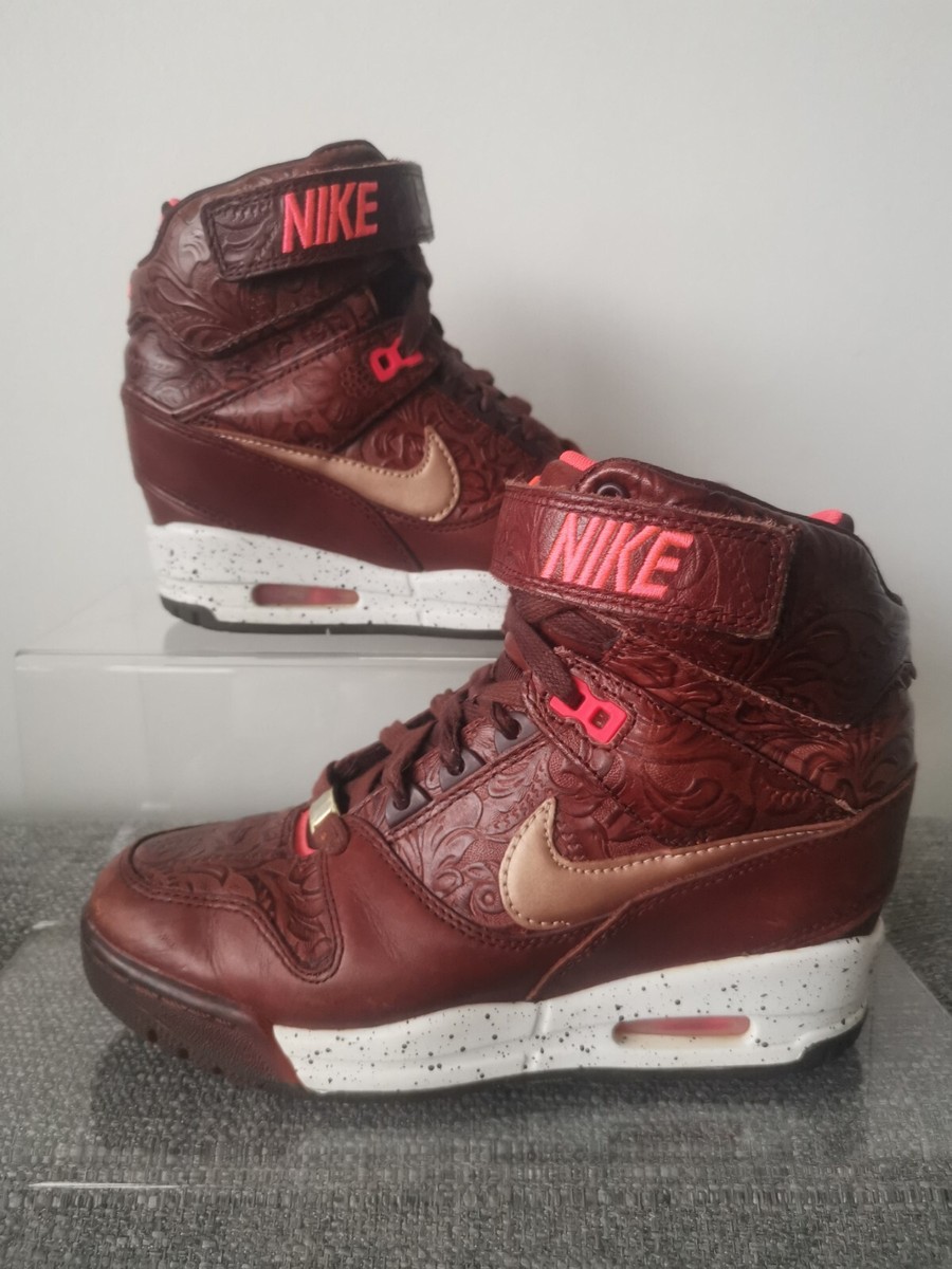 NIKE AIR REVOLUTION SKY HI FW QS MILAN WEDGE SIZE UK EUR (633525 200)