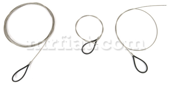 Ferrari 206 246 GT GTS Emergency Hood Cable New