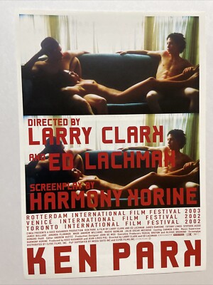 Ken Park パンフレット larry clark Ken Park : japan mini poster B5, flyer, Chirashi, Larry Clark 2