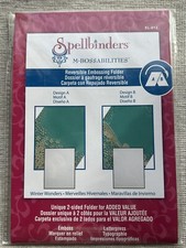 Spellbinders M-Bossabilities Winter Wonders Embossing Folder EL-0013