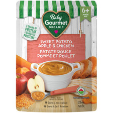 4-Pack Baby Gourmet Organic Meal Sweet Potato Apple Chicken