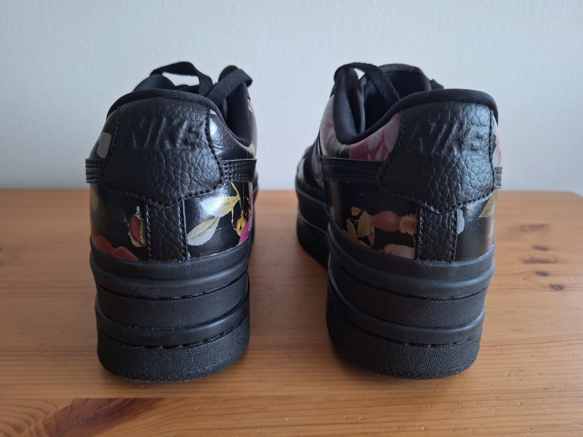 Nike Vandal 2K LX Black Floral Womens Platform Shoes AQ7892