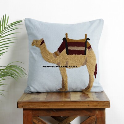 camel throw pillows