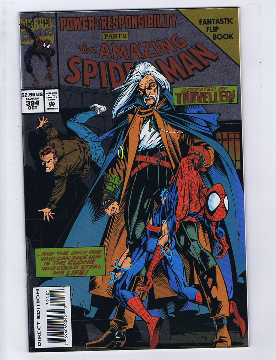 Amazing Spider-Man #394 Marvel 1994 Power and Responsibility! Part