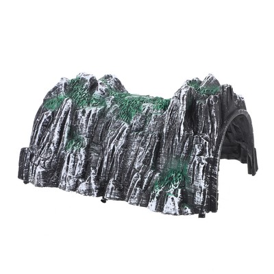  4pcs Simulation Rockery Train Cave Tunnel Model DIY Miniature Railway Scene