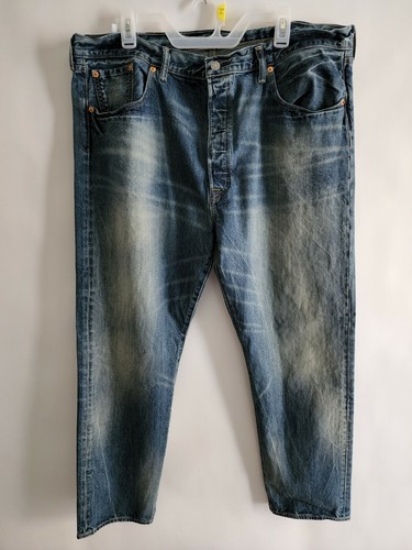 Levi's 501 CT - Men's 40x30 Loose Straight Denim Blue Jeans - Regular Wash  | eBay