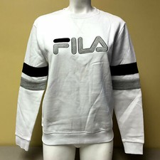 Fila Ladies' French Terry Crewneck Sweatshirt White Size M