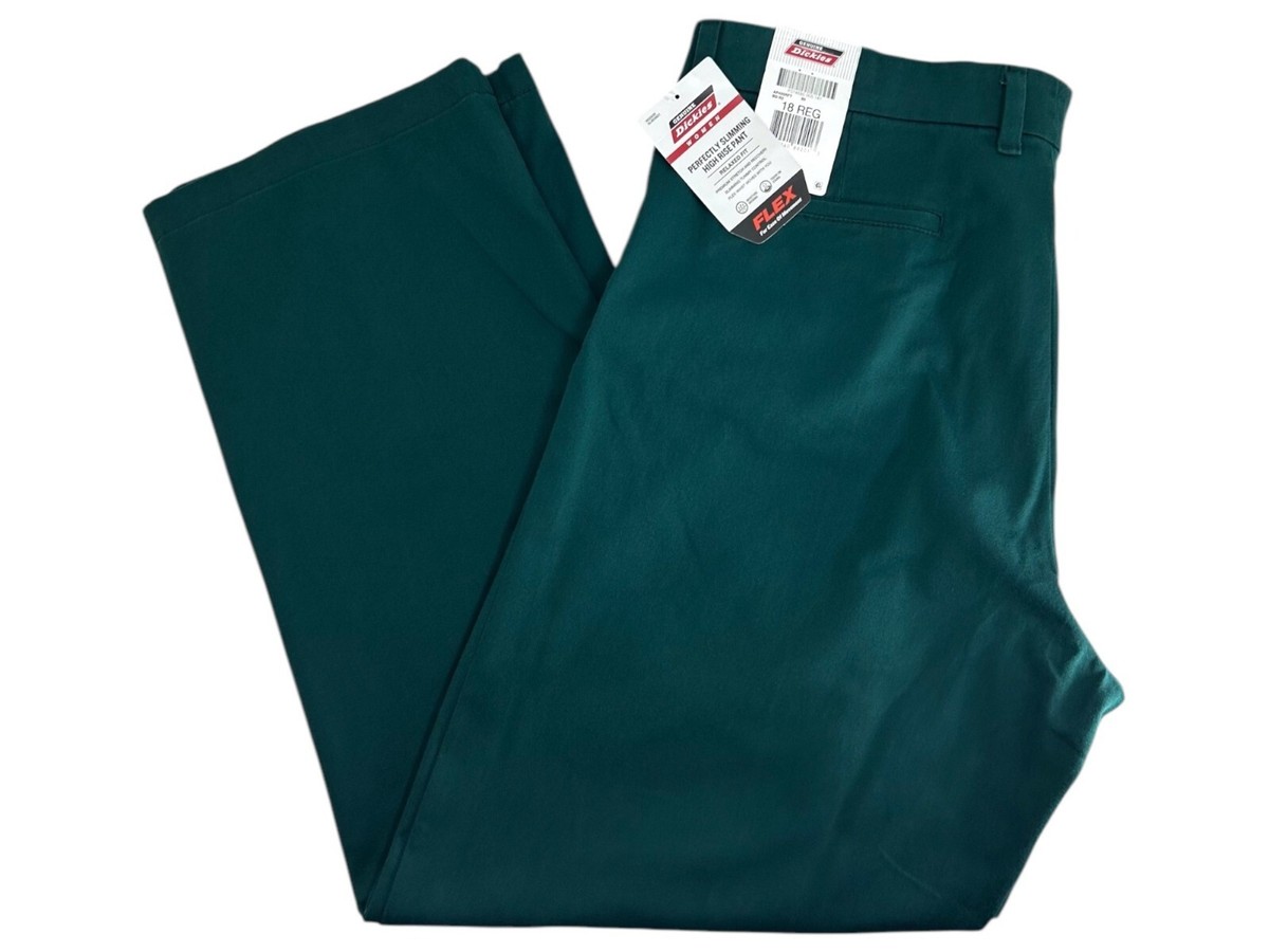 RHC × Dickies Stretch Cotton Slim Pants Amazon.com: Dickies Womens Skinny Twill Pants, Rinsed Black