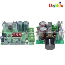 DC 12-60V/40V 10A PWM Motor Speed Adjuster Controller Regulator With LED Display