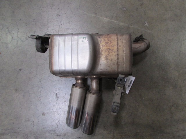 Maserati Coupe, Spyder, LH, Left Rear Muffler, Used, P/N 184816