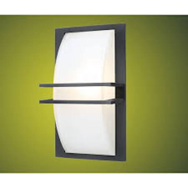 Eglo 83435 Park Applique Esterno Antracite Vetro Opale E27 IP44 - 3