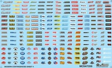 Slixx 7259 Modern Nostalgic Drag Contingency #4 decal