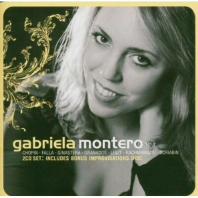 Gabriela Montero Plays Chopin Falla Ginestera 2-CDs EMI 2005 FAST SHIP FROM USA