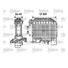 Valeo 817698 Ladeluftkühler für Toyota Avensis Avensis Station Wagon