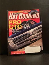 Popular Hot Rodding Magazine: Pro GTO December 2001