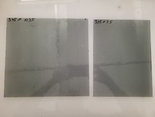 2 Pieces Light Grey Lamberts Antique Glass