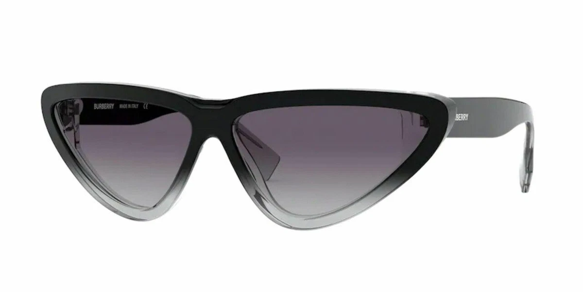BURBERRY BE4292 38058G Black Cat Eye Women s 65 mm Sunglasses eBay