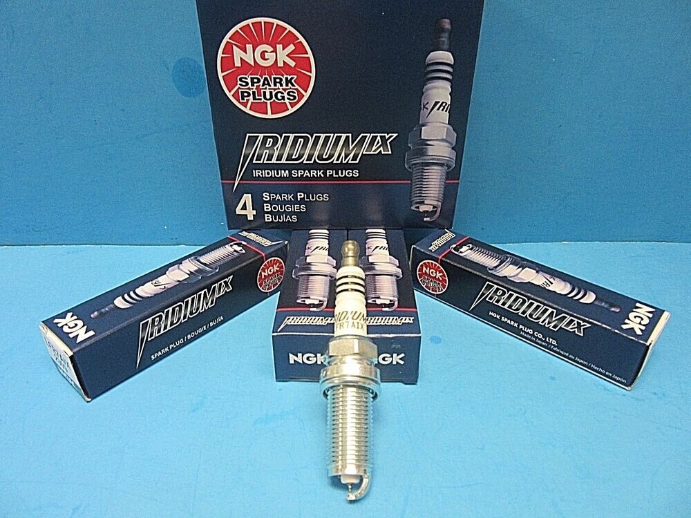 4 Spark Plugs NGK 2309 LFR7AIX Iridium IX For Mitsubishi Lancer 2006 2.4L