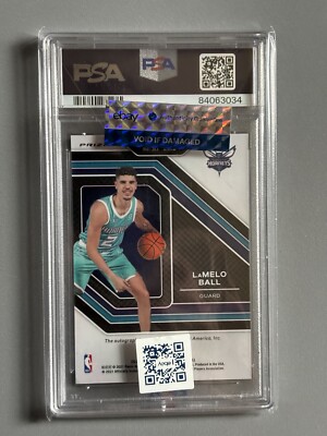 2020-21 Lamelo Ball Blue Wave auto RC #RPLMB Psa 10 pop 1 | eBay