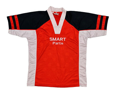 Admiral England Vintage Football Soccer Jersey Size L Red #13 Smart Parts