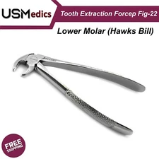 Dental Extracting Instruments Tooth Extraction Forceps Fig.22 Upper Molars Jaw